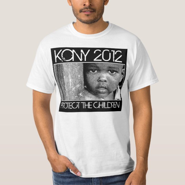 KONY 2012 - Schützen Sie die Kinder T-Shirt (Vorderseite)