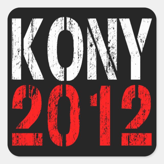 KONY 2012 STICKER (Vorderseite)