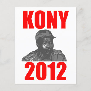 Kony 2012 Stopp Joseph Kony Flyer