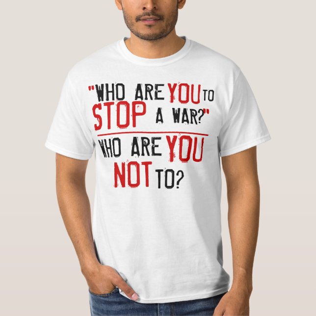 Kony 2012 Stopp War T-Shirt (Vorderseite)