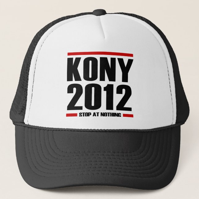 Kony 2012 truckerkappe (Vorderseite)