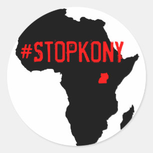 Kony Aufkleber 2012