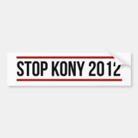 Kony Autoaufkleber
