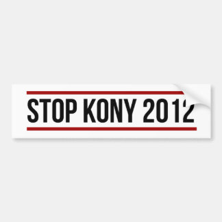 Kony Autoaufkleber