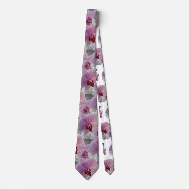 Konymoi "Lilac Orchid" Neck Tie Krawatte (Vorderseite)