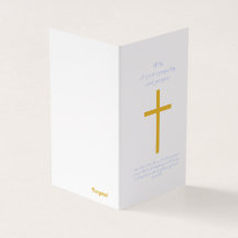 Konymoi "Sympathy Card" mit Bibelverse