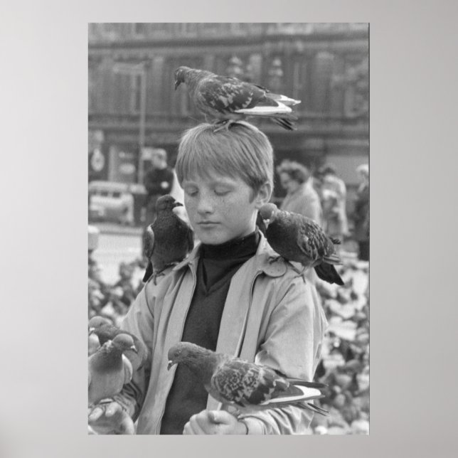 Konzentration für einen jungen Franziskaner 1968 Poster (Vorne)