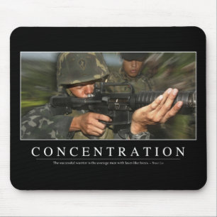 Konzentration: Inspirationsangebot Mousepad