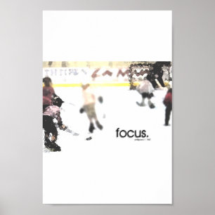 Konzentration. (Jugendhockey) Poster