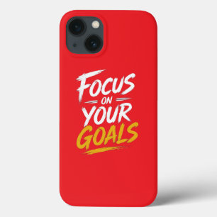 Konzentriere dich auf deine Ziele Motivations-Case Case-Mate iPhone Hülle
