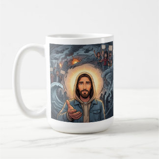 Konzentriere dich auf mich kaffeetasse