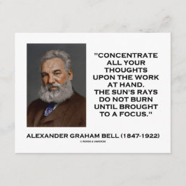 Konzentrieren Sie Ihre Gedanken auf Arbeit