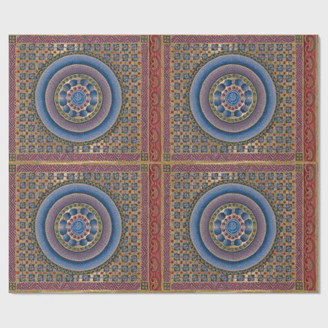 Konzentrierte Beleuchtung Geschenkpapier (Flach)