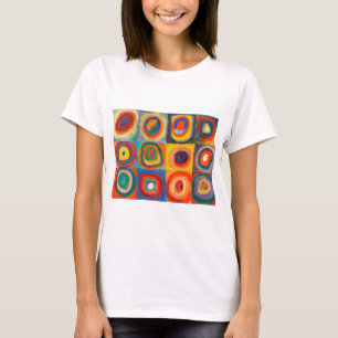 Konzentrierte Kandinsky-Quadrate T-Shirt