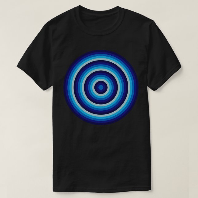 Konzentrierte Kreise 4 T-Shirt (Design vorne)