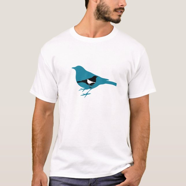 Konzentrierte Vögel T-Shirt (Vorderseite)