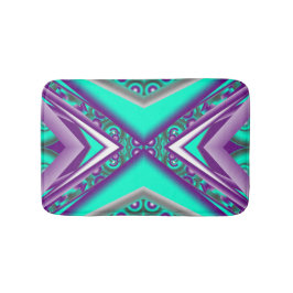 Konzentrisch Abstrakt Badematte