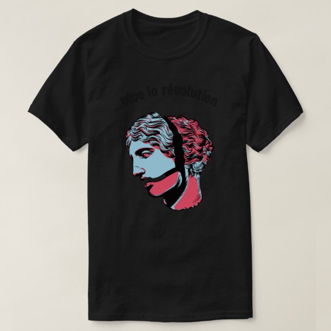 Konzept der Französischen Revolution, Les Misérabl T-Shirt (Design vorne)
