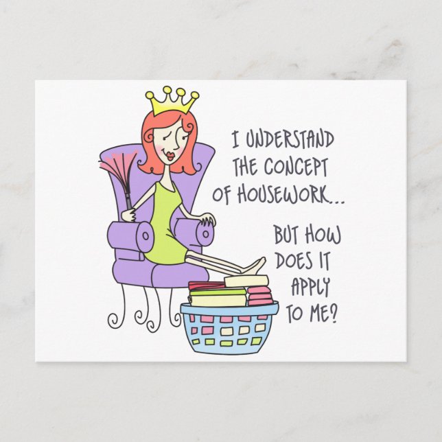 Konzept der Hausarbeit Postkarte (Vorderseite)