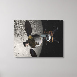 Konzept des Versuchsfahrzeugs "Orion Crew" Leinwanddruck