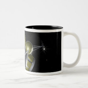 Konzept einer Crew Zweifarbige Tasse