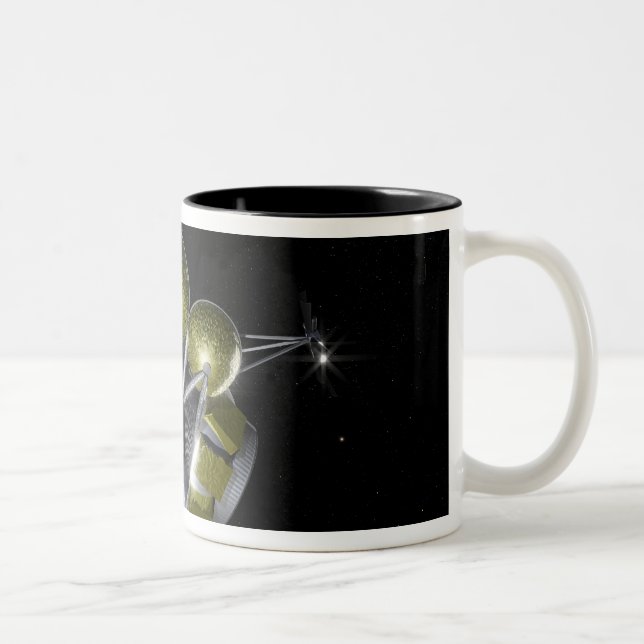 Konzept einer Crew Zweifarbige Tasse (Rechts)