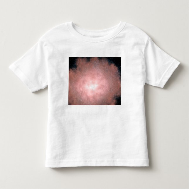 Konzept einer staubigen und hellen Galaxie Kleinkind T-shirt (Vorderseite)