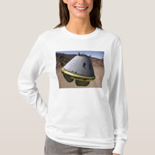 Konzept eines Versuchsfahrzeugs für die Crew T-Shirt