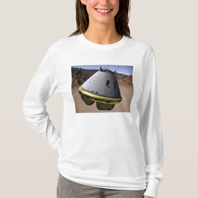 Konzept eines Versuchsfahrzeugs für die Crew T-Shirt (Vorderseite)