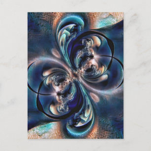 Konzept Feiertagspostkarte