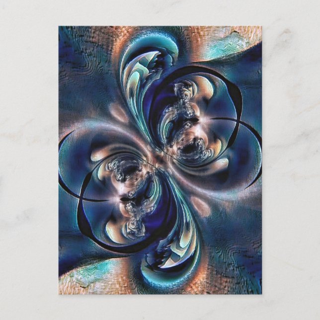 Konzept Feiertagspostkarte (Vorderseite)