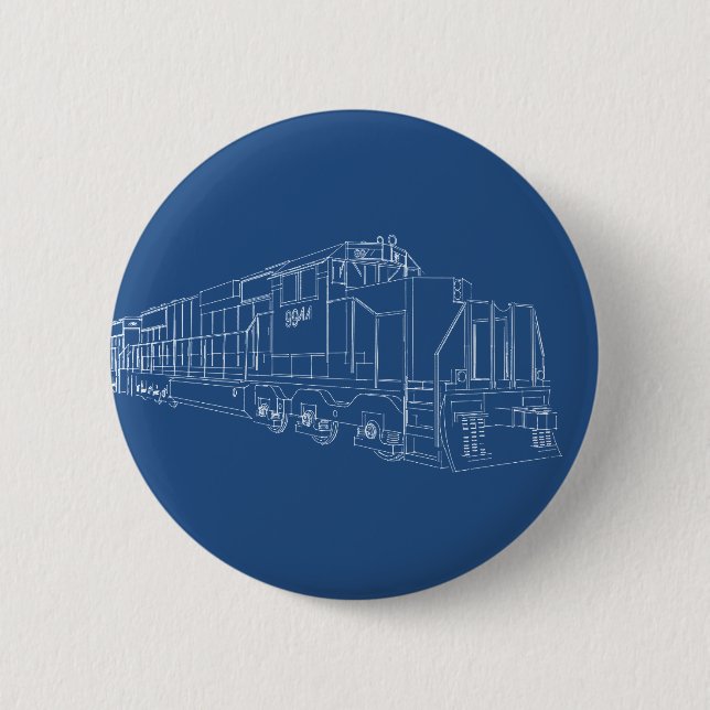 Konzept für den Güterverkehr: Eisenbahn: Button (Vorderseite)