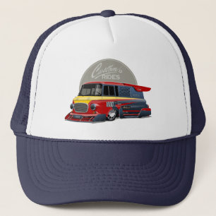 Konzept für den Retrowagen Truckerkappe