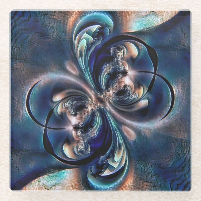 Konzept Glasuntersetzer (Vorderseite)