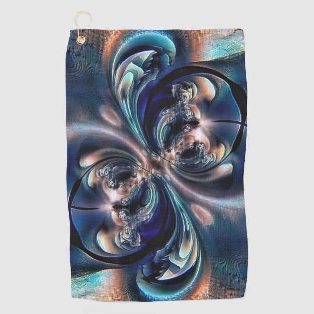 Konzept Golfhandtuch (Vorderseite)