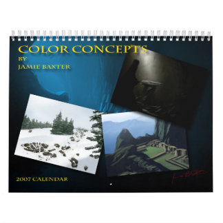Konzept Jamie Baxter Kalender