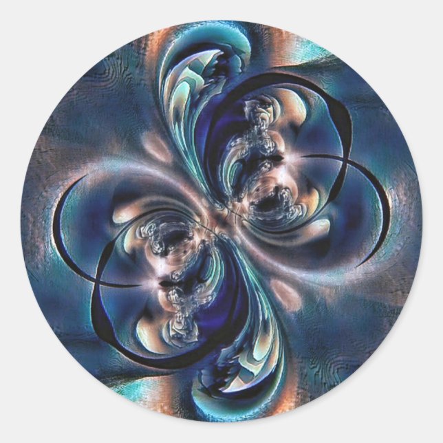 Konzept Runder Aufkleber (Vorderseite)