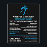 Konzeption von Hörhilfen, Audiologe, Audiologische Flyer<br><div class="desc">Hörgerätedesign,  Audiologe,  Audiologie Klinische Werbung Flyer durch den Business Card Store.</div>