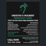Konzeption von Hörhilfen, Audiologe, Audiologische Flyer<br><div class="desc">Hörgerätedesign,  Audiologe,  Audiologie Klinische Werbung Flyer durch den Business Card Store.</div>
