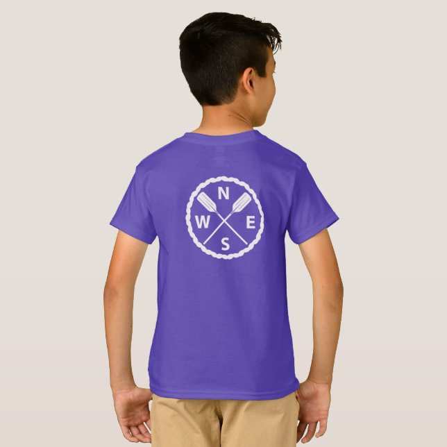 Konzeption von Paddle Explorer - T - Shirt (Schwarz voll)