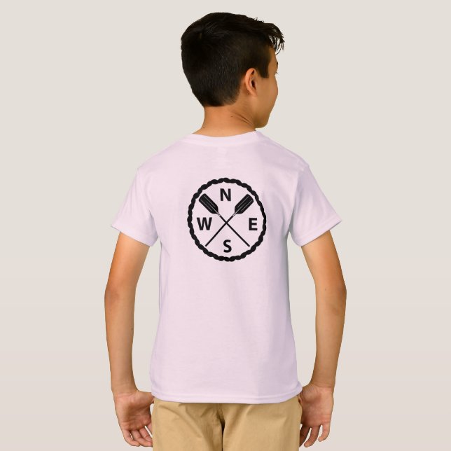 Konzeption von Paddle Explorer - T - Shirt (Schwarz voll)