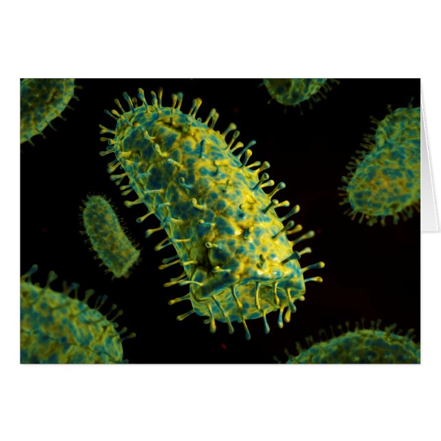 Konzeptuelles Bild des Tollwutvirus 2 (Vorderseite (Horizontal))