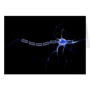 Konzeptuelles Bild eines Neurons 2