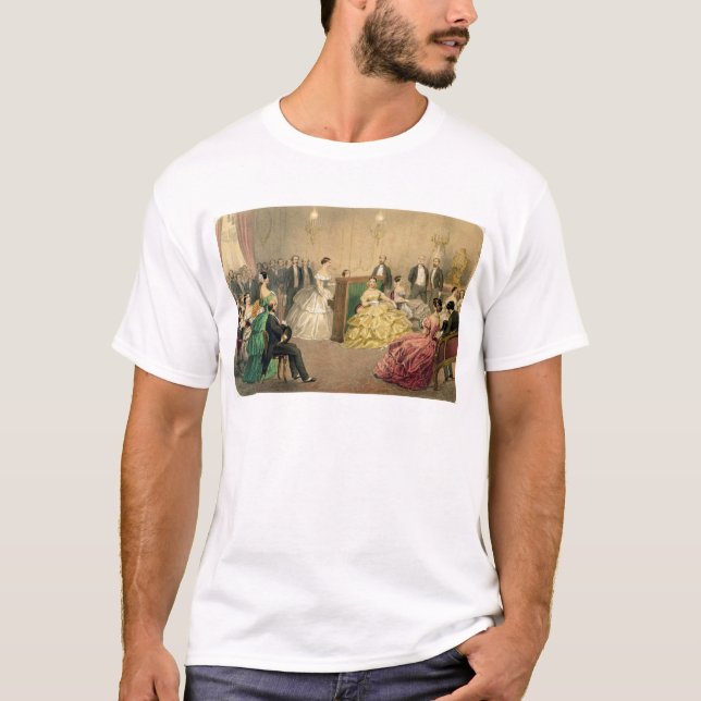 Konzert am Chausee d'Antin T-Shirt (Vorderseite)