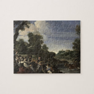 Konzert Champetre, 1617 (Öl auf Platte) Puzzle