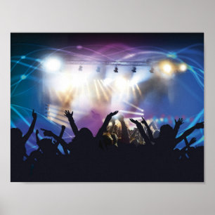 Konzert Crowd Poster