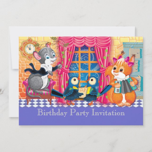 Konzert Einladung (Vorderseite)