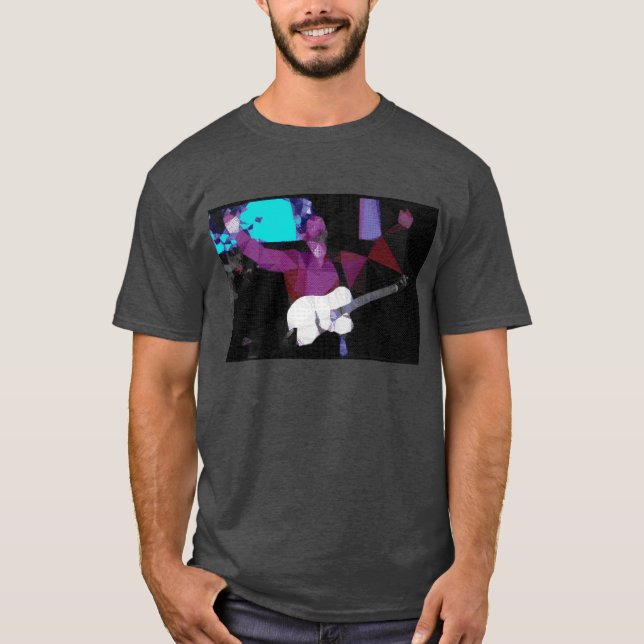 Konzert-Gitarren-Held-Zeit T-Shirt (Vorderseite)