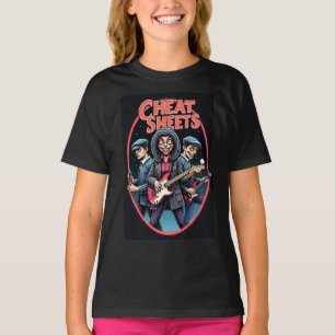 Konzert Pop-Musik Kinder Cheat Sheets T-Shirt