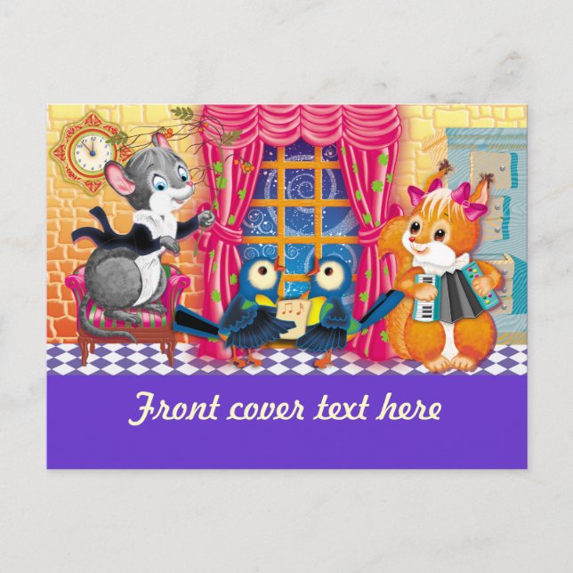 Konzert Postkarte (Vorderseite)